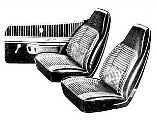 1971 CHARGER Interiors